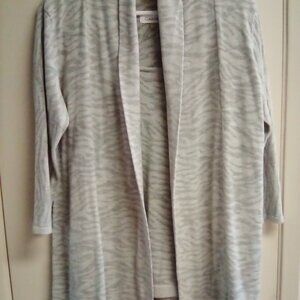 Women's Calvin Klein Gray Sweater Set Medium